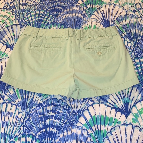 Pistachio baby green J. Crew chino shorts - Picture 3 of 3